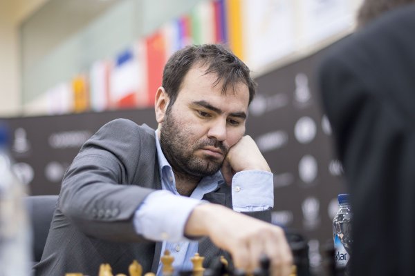 Shakhriyar Mamedyarov ; le n°2 mondial est un adversaire difficile pour Maxime (photo chess.com)