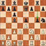 Aronian-Kramnik, R3 ; avec un rapide …Tg8 et …g5, les noirs ont pris l’initiative d’emblée.