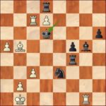 Kramnik-Caruana, R4 ; la finale reste complexe, mais les blancs sont proches du gain.