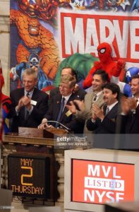 Marvel Entertainment (MVL au NYSE)