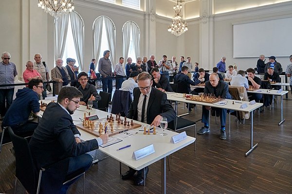 On my way to a Berlin against the Austrian Markus Ragger (photo: schachbundesliga.de).