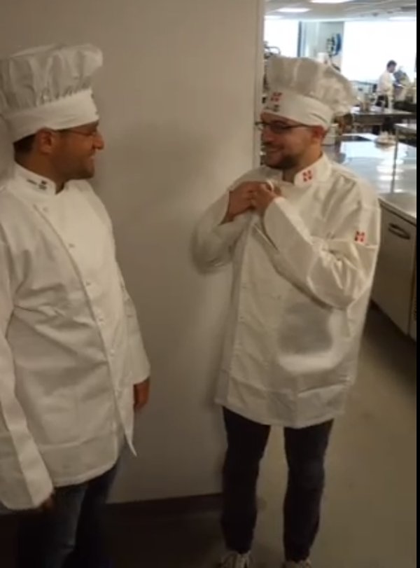 Cooking teammates Aronian-Mvl