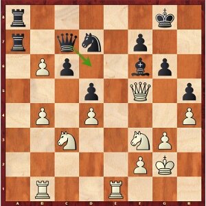 Mvl-Karjakin, round 16; 22…Qd6! a tempo!