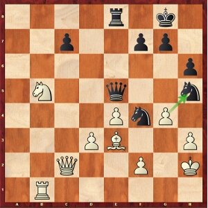 Mvl-Kramnik, round 18; white has many ways to win.