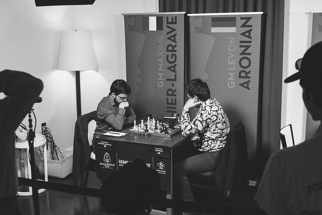 These two will meet again in the London Grand Chess Tour semi-finals! (Photo: GCT).