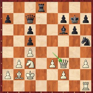 Dominguez-Mvl, Round 1; I already had this position in a blitz game against Grischuk!