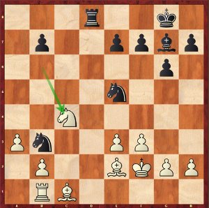 Dominguez-Mvl, Game 30; Maxime now traps a Bishop!