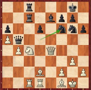 Grischuk-Mvl, Round 20; a rare case of mutual blindness.