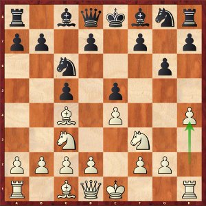 Mvl-Carlsen, Ronde 1; a baroque opening.