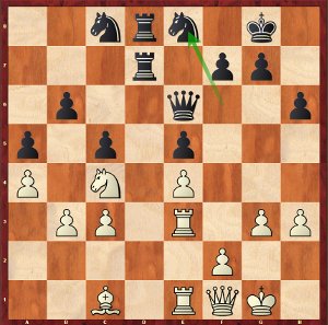 Mvl-Karjakin, Round 16; 26…Ne8?! was inaccurate.