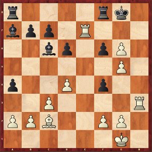 Mvl-Navara; after 28.fxg6, a nice blink of an eye to the Mvl-Carlsen game!