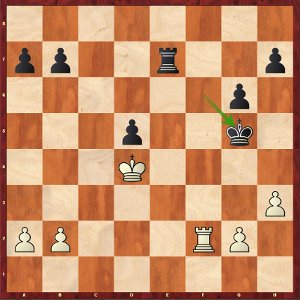 Mvl-Komodo, Odds 1; the activity of black’s King makes white’s life difficult.