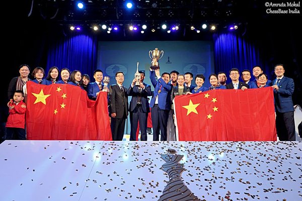 Et à la fin, c’est la Chine qui gagne ! (photo Chessbase).