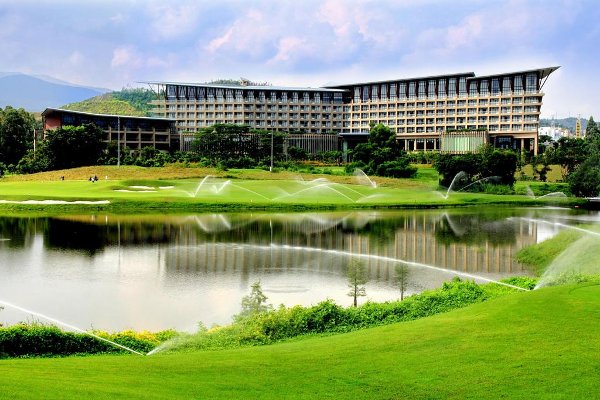 Le Castle Hotel de Shenzhen où se déroulait le tournoi.