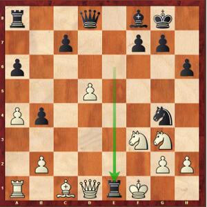 Mvl-Naiditsch, Round 7. How to take back on e1, a real dilemna…