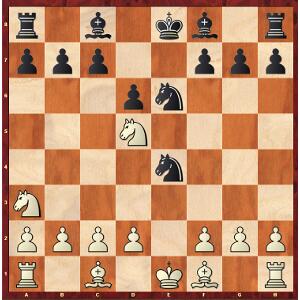 Carlsen-Caruana, Partie 7 ; peut-être Carlsen a-t-il voulu jouer cette position ?