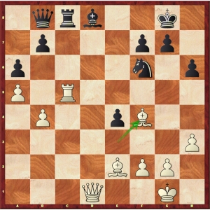 Caruana-Mvl, Paris Blitz, round 12.