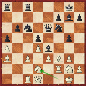 Aronian-Mvl, Classique Ronde 1.