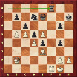 Mvl-Topalov, 1/4 final, return game.