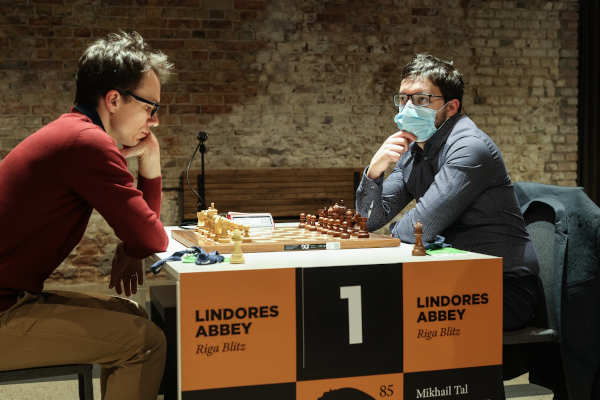 Top seed at the blitz Tal Memorial (Photo: Fide).