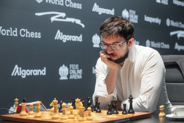 Ultime partie du Grand-Prix contre Shankland (Photo : World Chess).