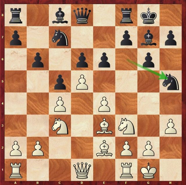 Topalov-Mvl, Rapid ronud 1.