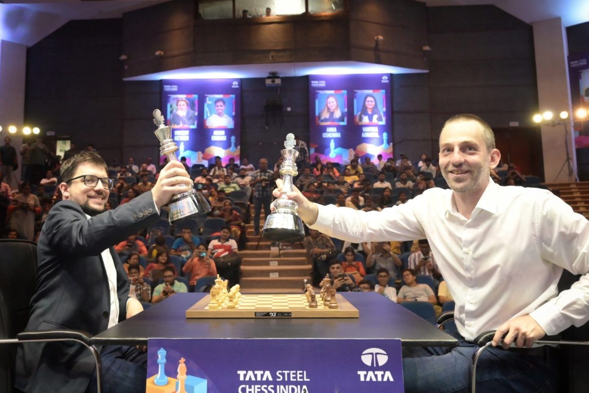 Tata Steel Chess Indian Rapid Day 1: Four-Way Tie At Top After