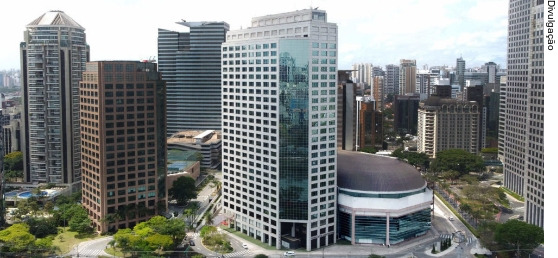 Sao Paulo, quartier du World Trade Center ou avait lieu la compétition.