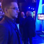 Avant l’entrée sur le plateau télé Avant l’entrée sur le plateau télé