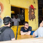 Avec une équipe TV au coeur d'Abidjan - Photo Leenart Ootes Avec une équipe TV au coeur d'Abidjan